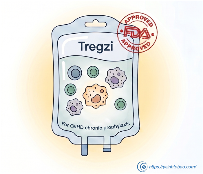 FDA phê duyệt liệu pháp tế bào Tregzi (Orca-T) để dự phòng bệnh ghép chống chủ trong ghép tế bào gốc tạo máu đồng loài